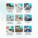 TurboClean™ - Escova de Limpeza Elétrica 9 em 1