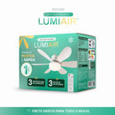 LumiAir™ Ventilador Inteligente de Teto com Led