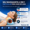 NeckZen - Massageador Cervical 4 em 1 + E-Book Grátis Tratamento de Dores
