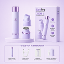 LisoPro™ Depiladora Elétrica Recarregável 3 em 1 - À Prova d'Água + Guia de Depilação Grátis