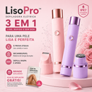 LisoPro™ Depiladora Elétrica Recarregável 3 em 1 - À Prova d'Água + Guia de Depilação Grátis